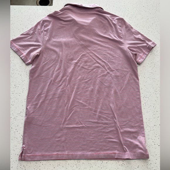 Vineyard Vines Men’s Edgartown Polo in red and grey - Picture 4 of 5